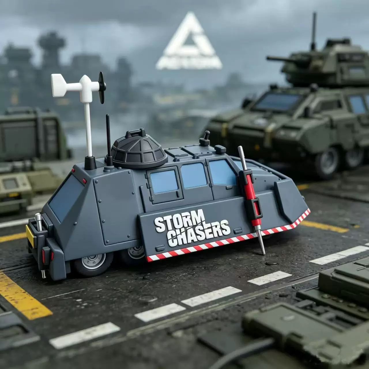 3D Printing Diecast Cars - Model pojazdu łapanego burz Storm Chaser