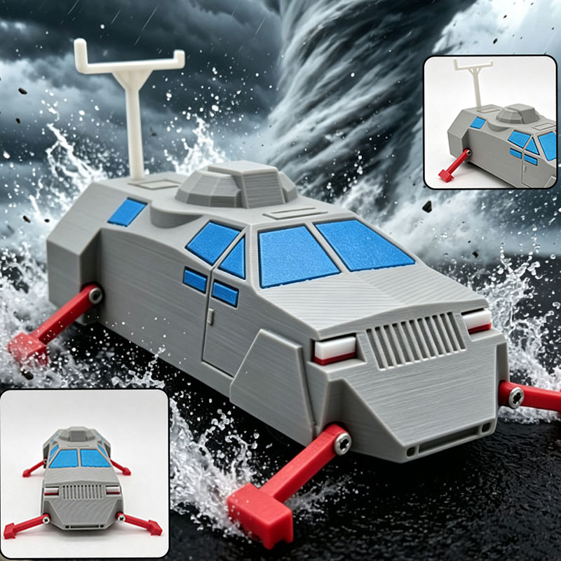 3D Printing Diecast Cars - Drukowany w technologii 3D model samochodu
