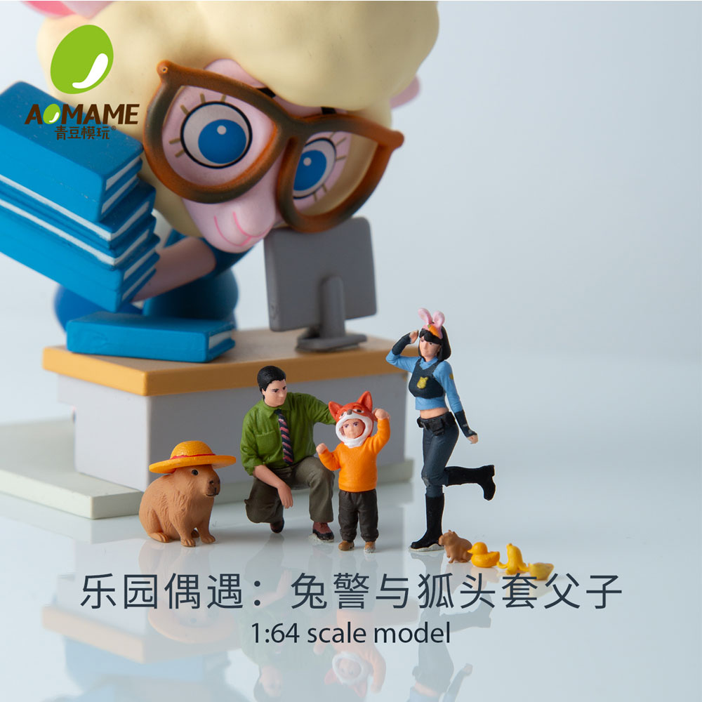 3D Printing Diecast Cars - Kicarmod 1:64 Seria figurek Zoo: Kapibara,
