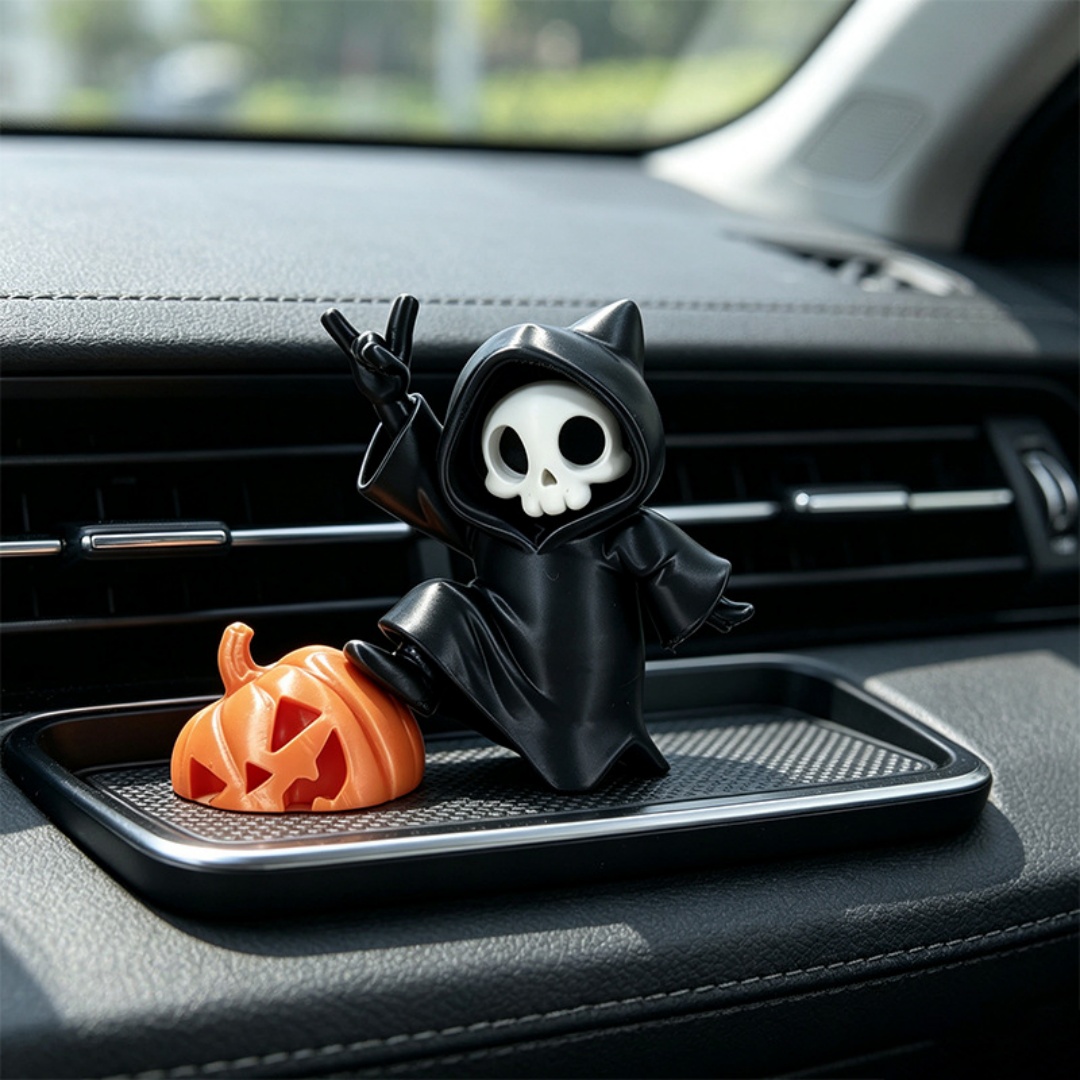 3D Printing Ghosting - Figurka Halloweenowa z kocimi uszami, Ponury