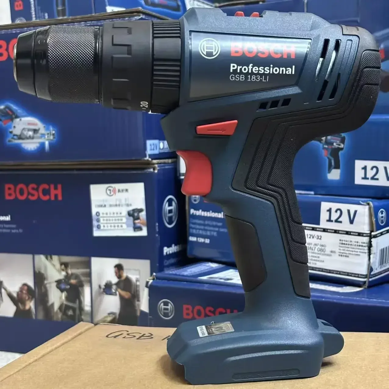 Bosch Drill Gsb 18V - Bosch GSB 183-LI – akumulatorowa wiertarko-wkrętarka