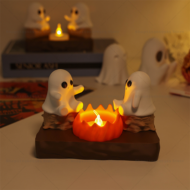 3D Printing Ghosting - Drukowany w 3D uchwyt na tealighty