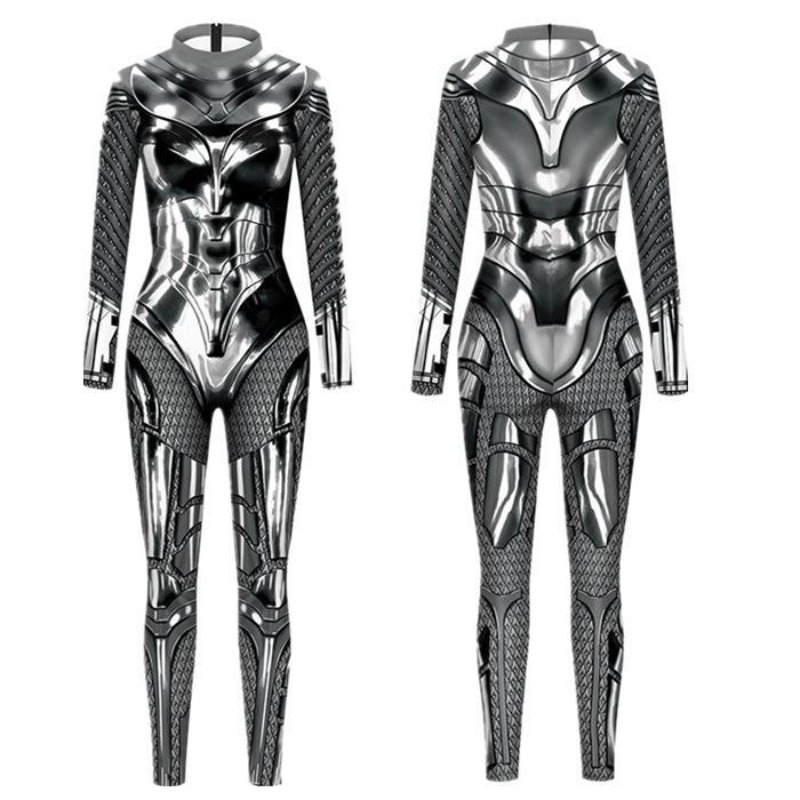 3D Printing Steel - Damski karnawałowy kombinezon ze stali, damski