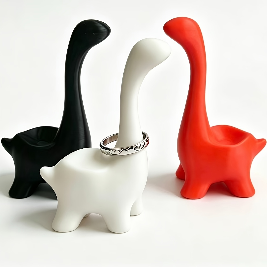 3D Printing Jewelry - 2 szt. Prosty uchwyt na pierścionki