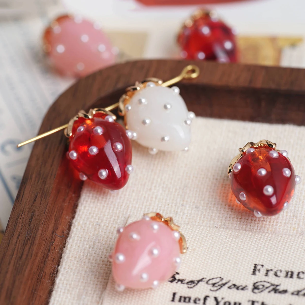 3D Printing Jewelry - 2 szt. Kolorowe, drukowane, trójwymiarowe, ręcznie