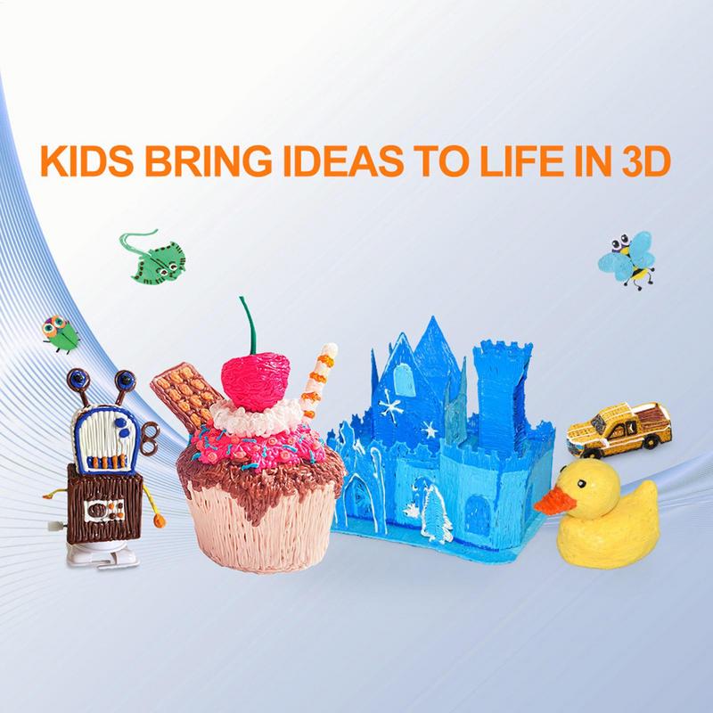 Filament PCL do drukarki 3D, 2 – 3D Printing Pen For Kids recenzja i cena