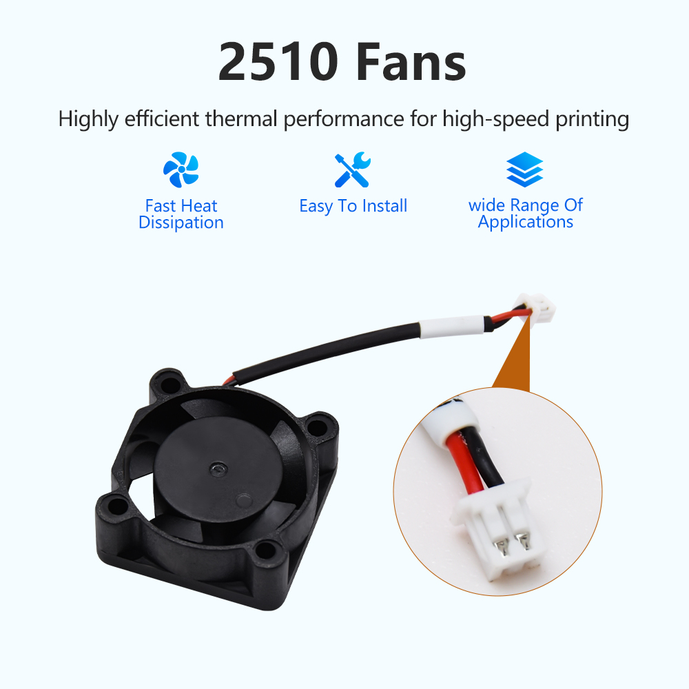 Wentylator z łożyskiem kulkowy – Creality Printer Ender 3 V3 recenzja i cena