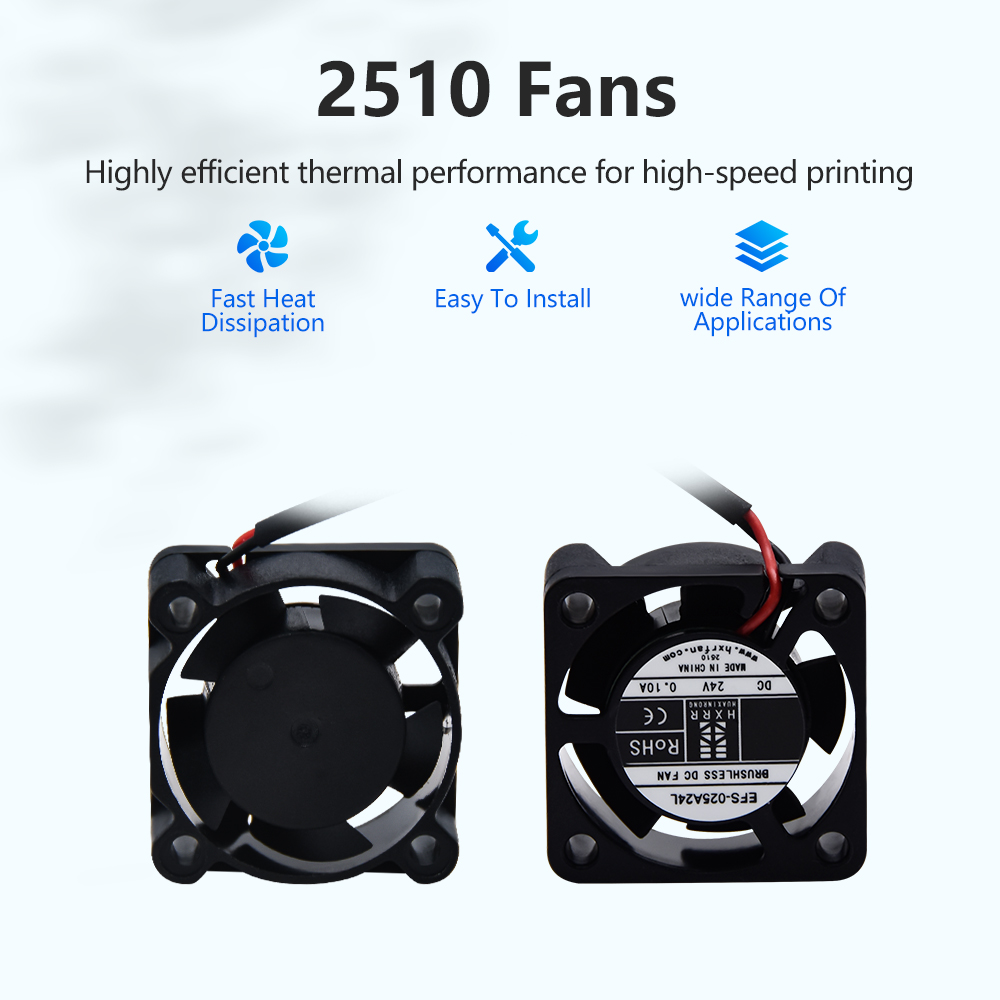 Wentylator z łożyskiem kulkowy – Creality Printer Ender 3 V3 recenzja i cena