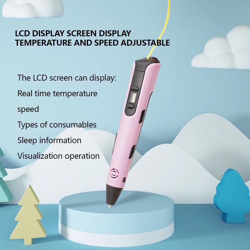 Długopis 3D dla dzieci z ekran – 3D Printing Pen For Kids recenzja i cena