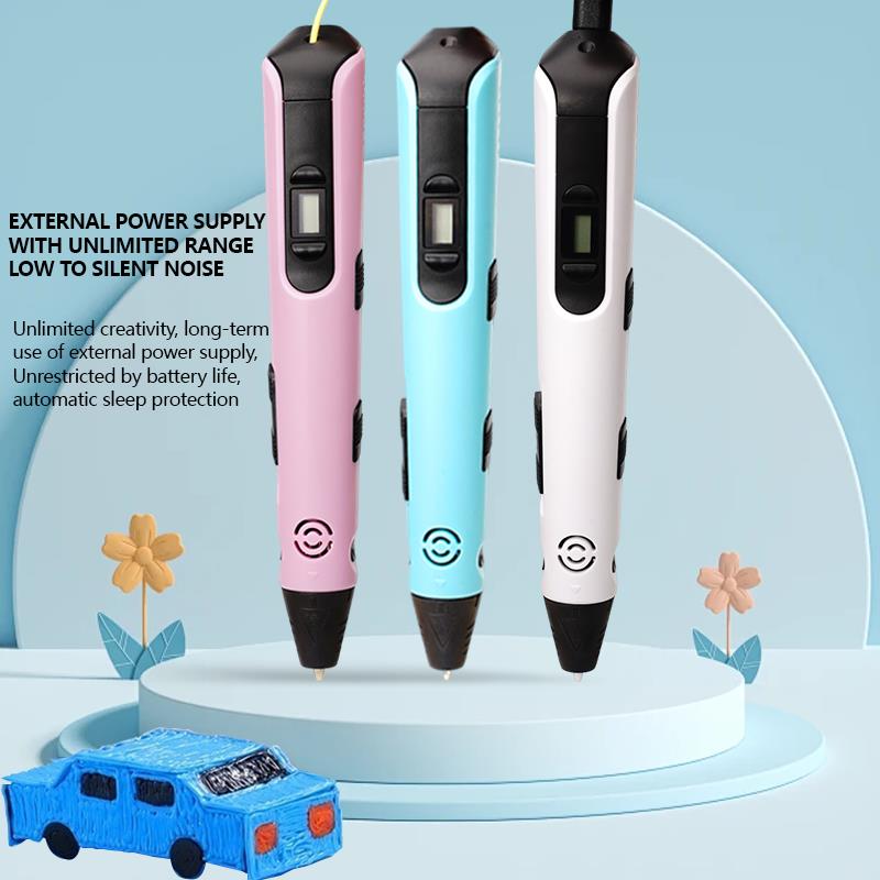 Długopis 3D dla dzieci z ekran – 3D Printing Pen For Kids recenzja i cena