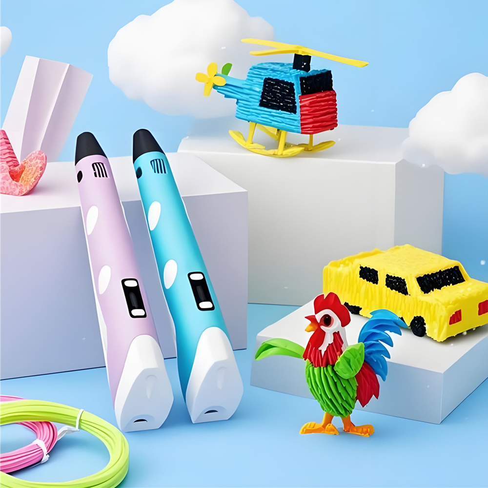 Długopis 3D z ekranem LCD komp – 3D Printing Pen For Kids recenzja i cena