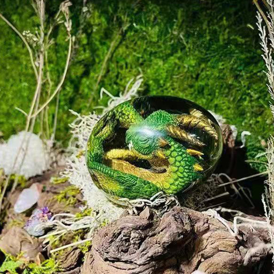 Statuetka jaja smoka z lawy z  – 3D Printing Egg recenzja i cena