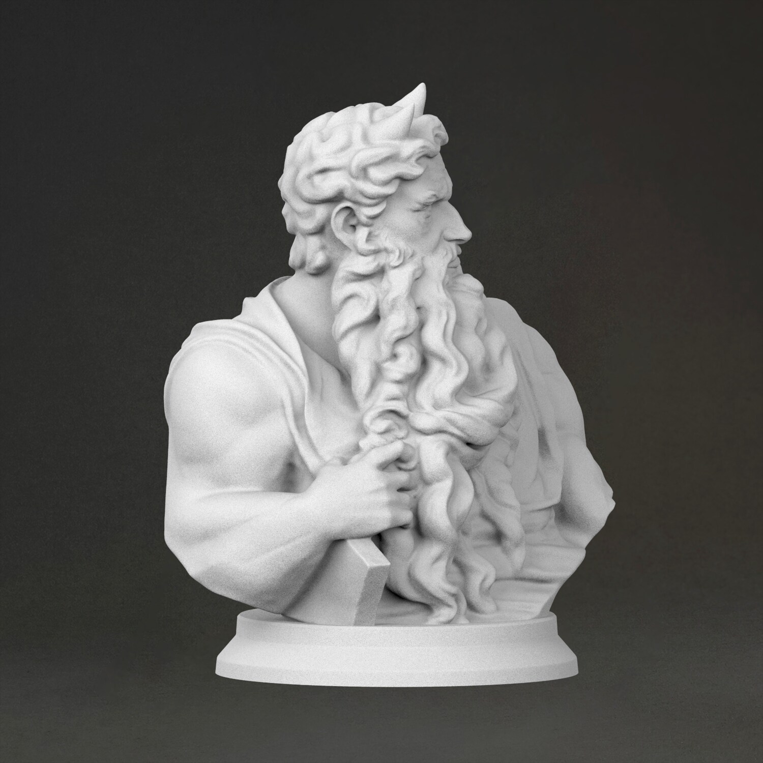 „Bust Mojżesza” – rzeźba wykon – 3D Printing Material recenzja i cena