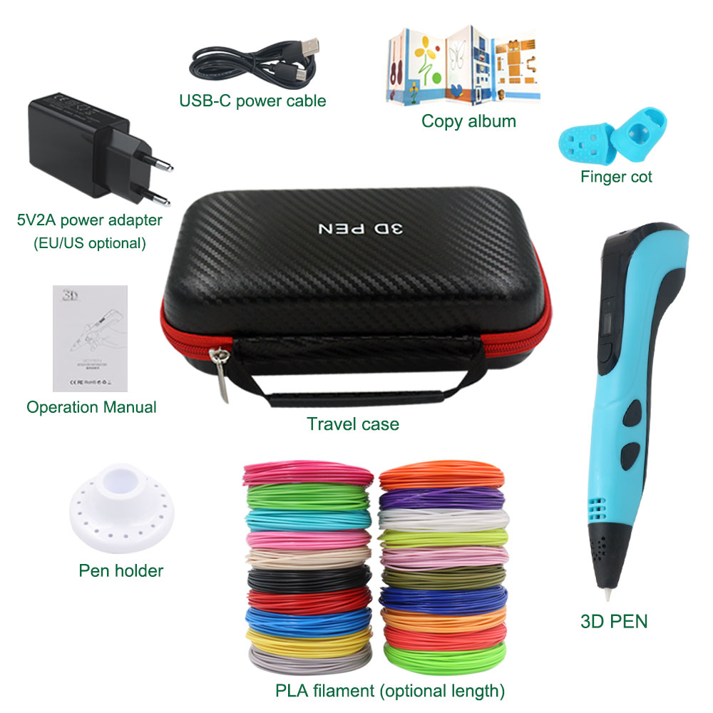 Zestaw długopisów 3D dla dziec – 3D Printing Pen For Kids recenzja i cena
