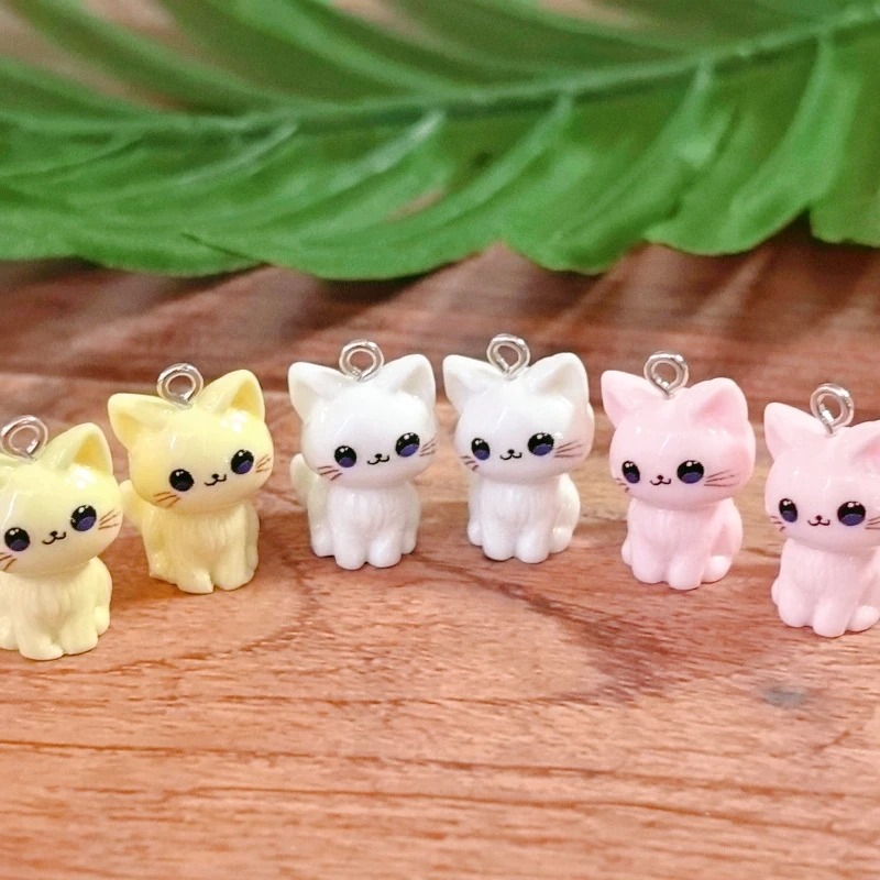 10 szt. 3D Kawaii Urocze Kotki – 3D Printing Earrings recenzja i cena