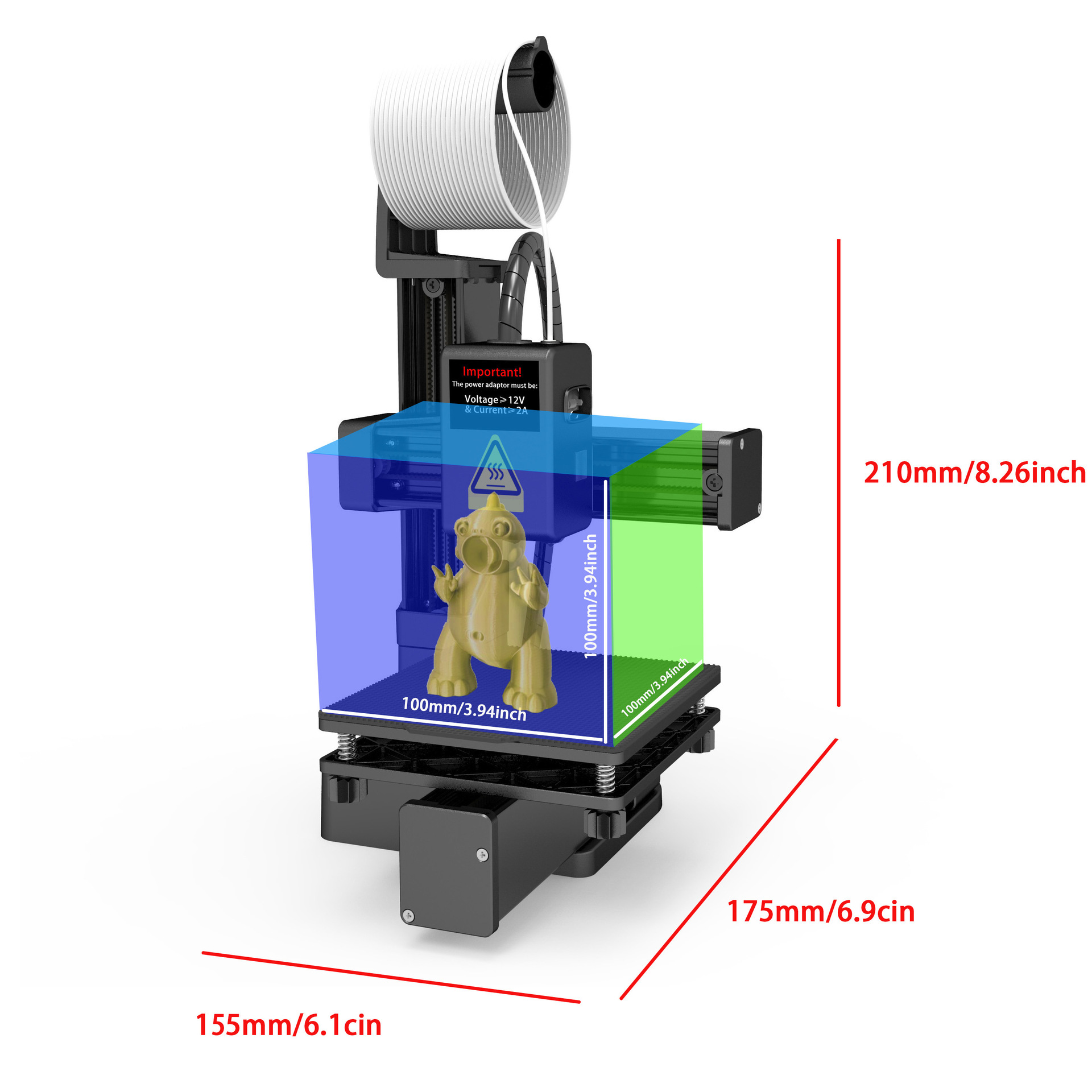 Drukarka 3D K10 dla początkują – 3D Printing Design Software recenzja i cena