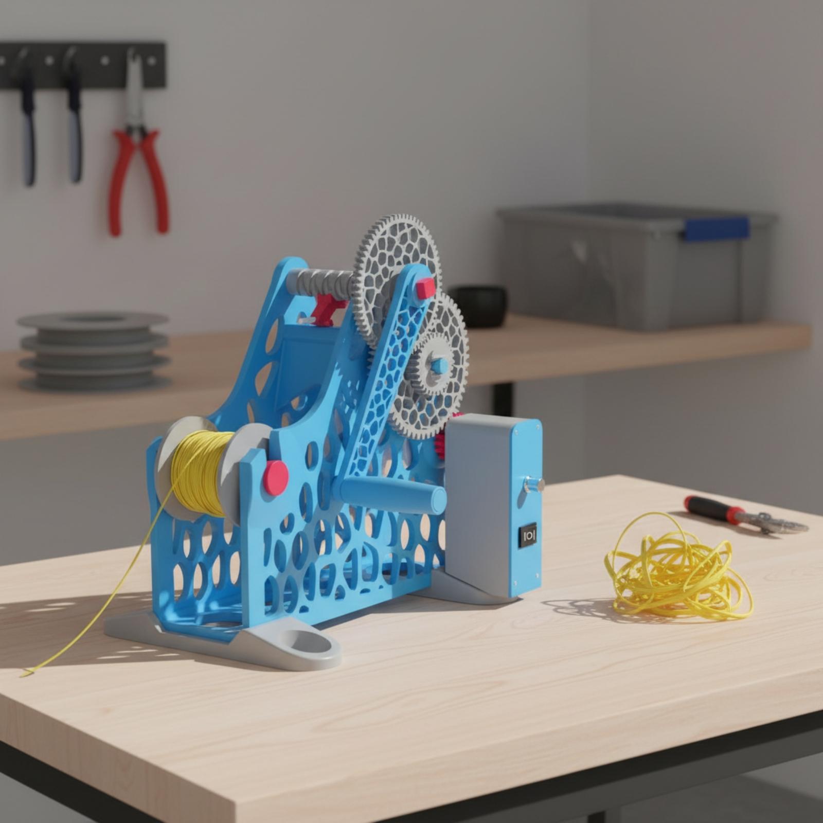 Maszyna do nawijania filamentu – 3D Printing Material recenzja i cena