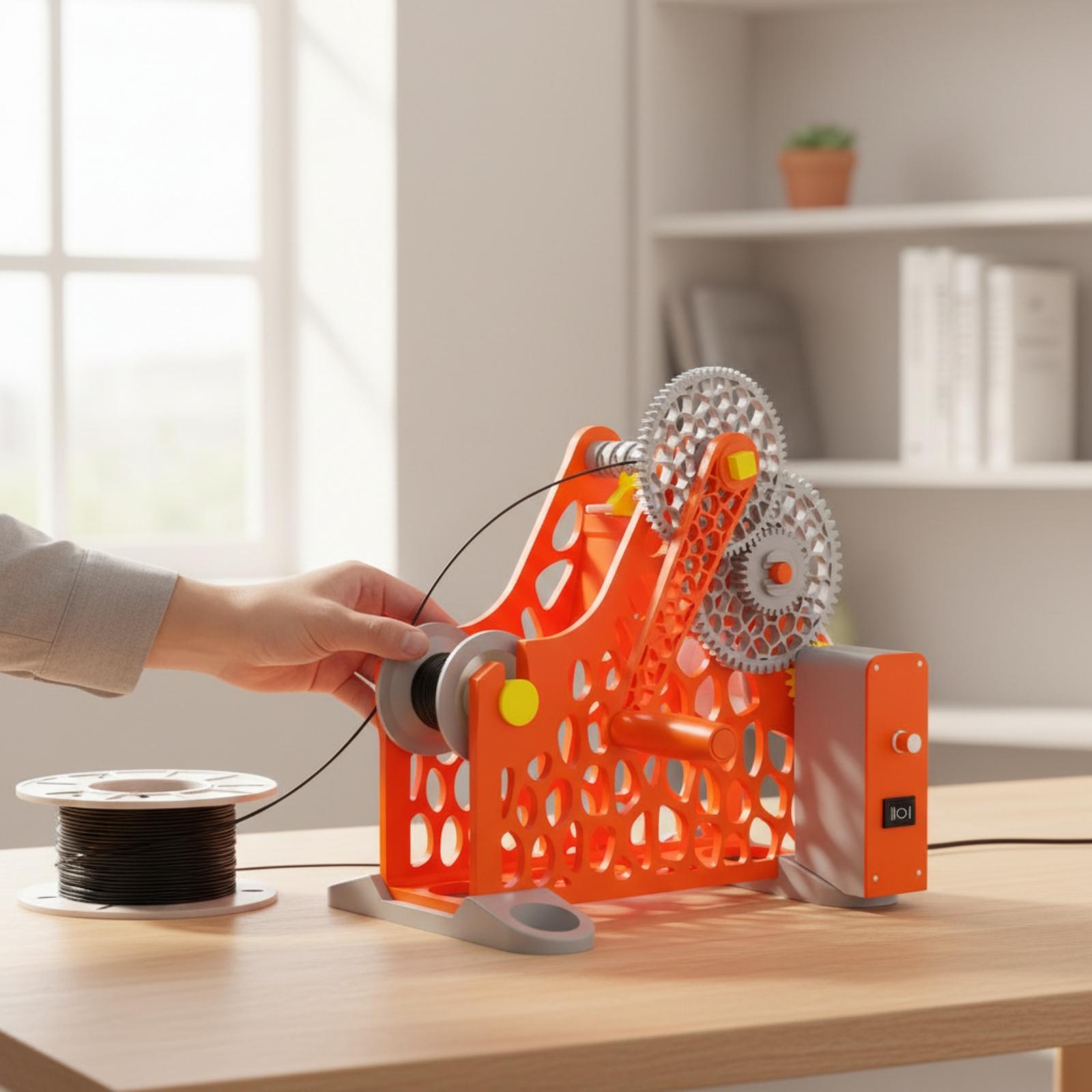 Maszyna do nawijania filamentu – 3D Printing Material recenzja i cena