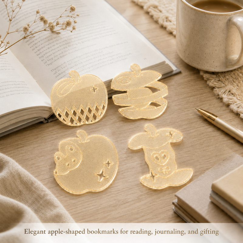 4 szt./zestaw Urocze zakładki  – 3D Printing Journal recenzja i cena
