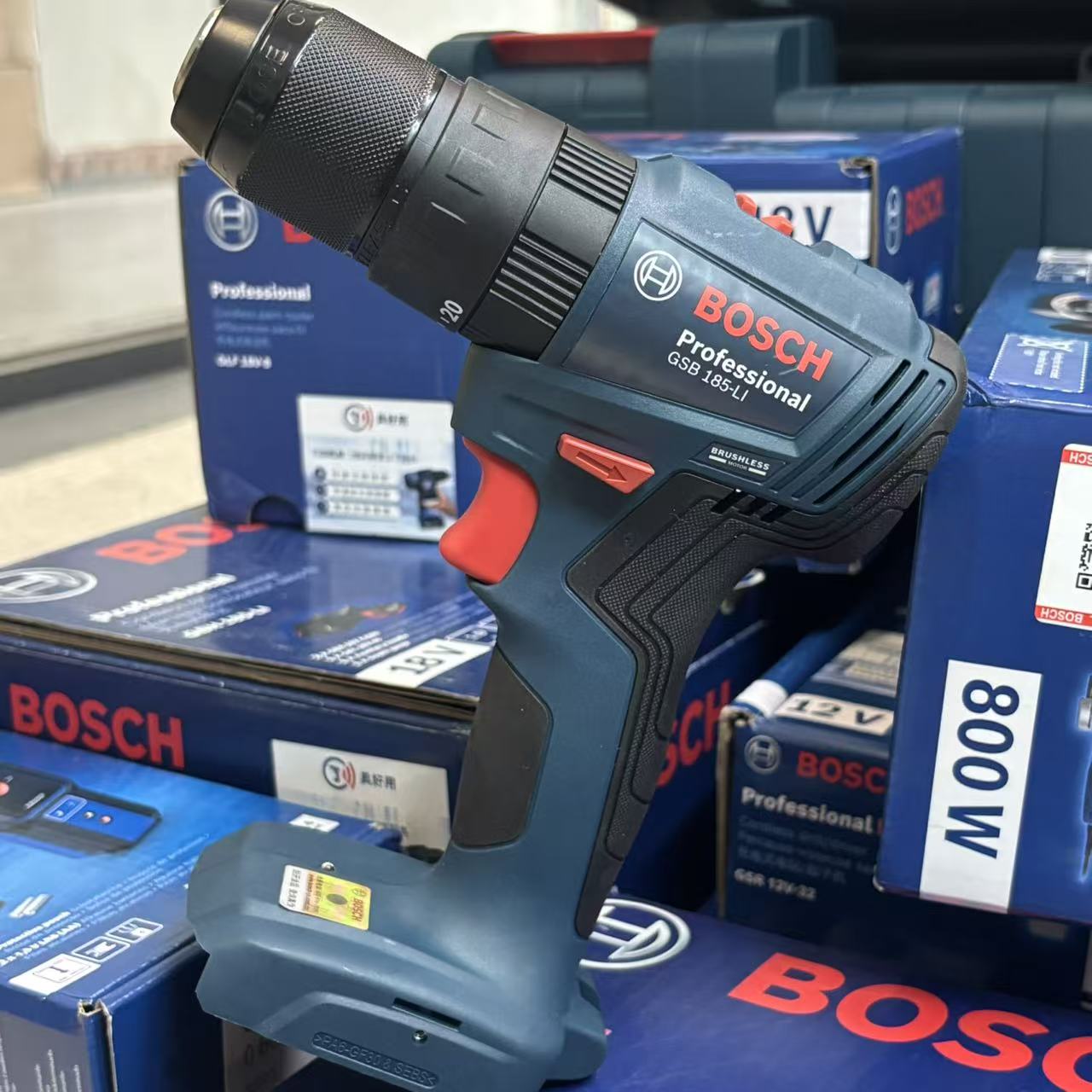 Bosch GSB 185-LI – akumulatoro – Bosch Drill Gsb 18V recenzja i cena