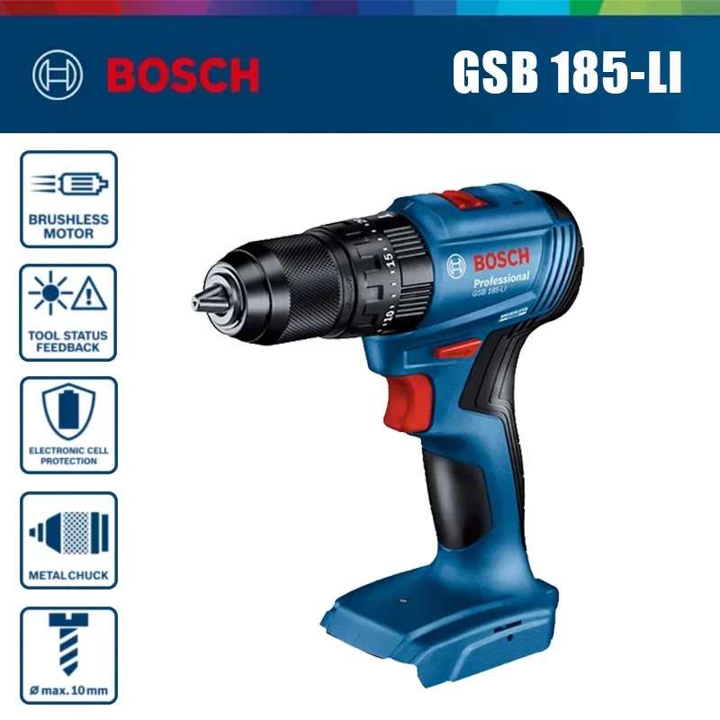 Bosch GSB 185-LI – akumulatoro – Bosch Drill Gsb 18V recenzja i cena