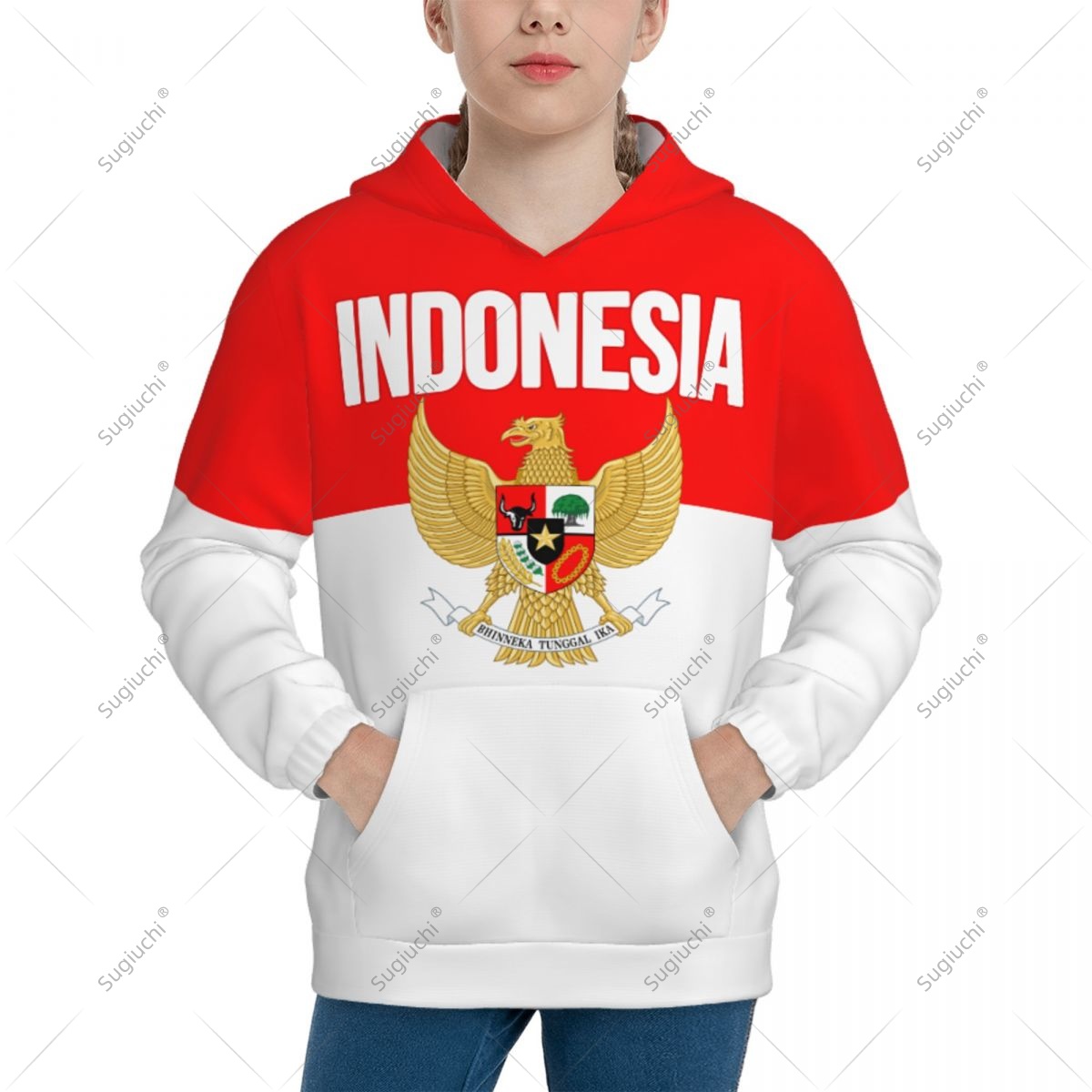 Unisexowa bluza z kapturem 3D  – 3D Printing Indonesia recenzja i cena