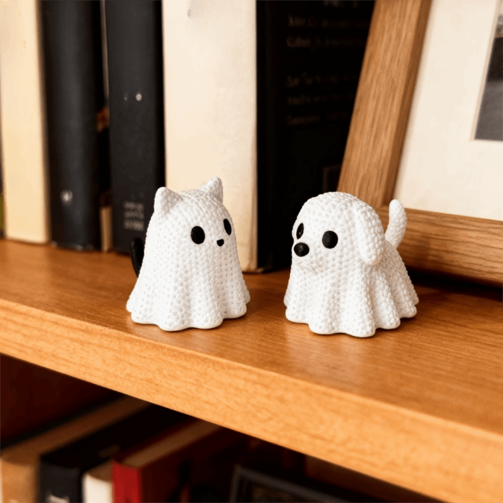 Dzianinowa Tekstura Halloweeno – 3D Printing Ghosting recenzja i cena