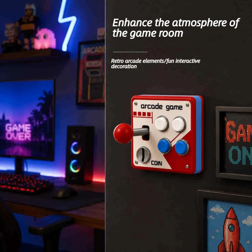 Retro Osłona na Joystick Arcad – 3D Printing Liquid recenzja i cena