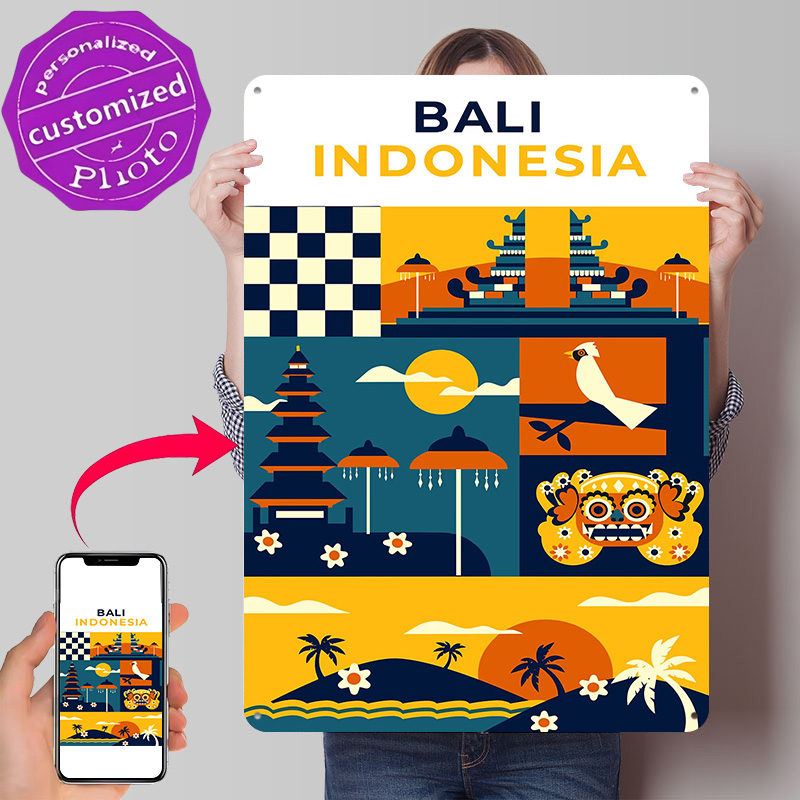 Plakat z nadrukiem 3D z motywe – 3D Printing Indonesia recenzja i cena