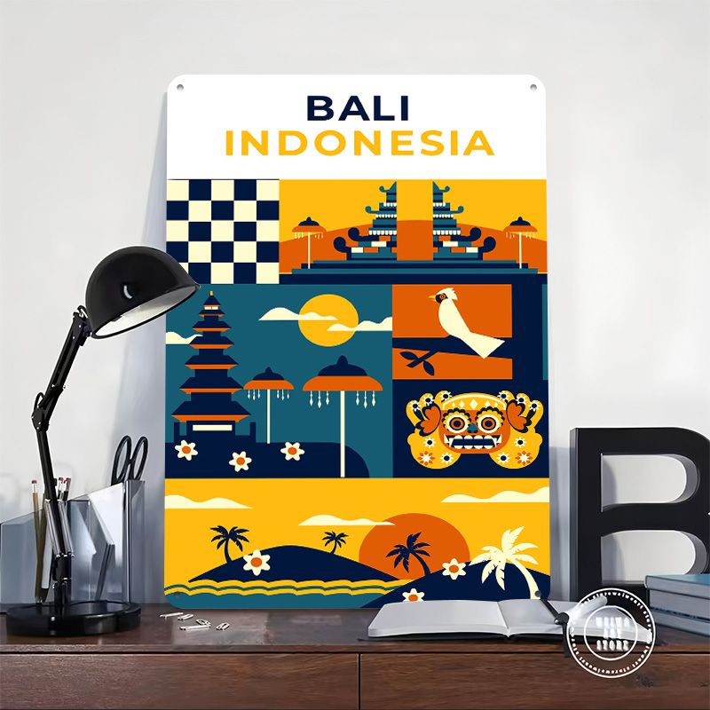 Plakat z nadrukiem 3D z motywe – 3D Printing Indonesia recenzja i cena