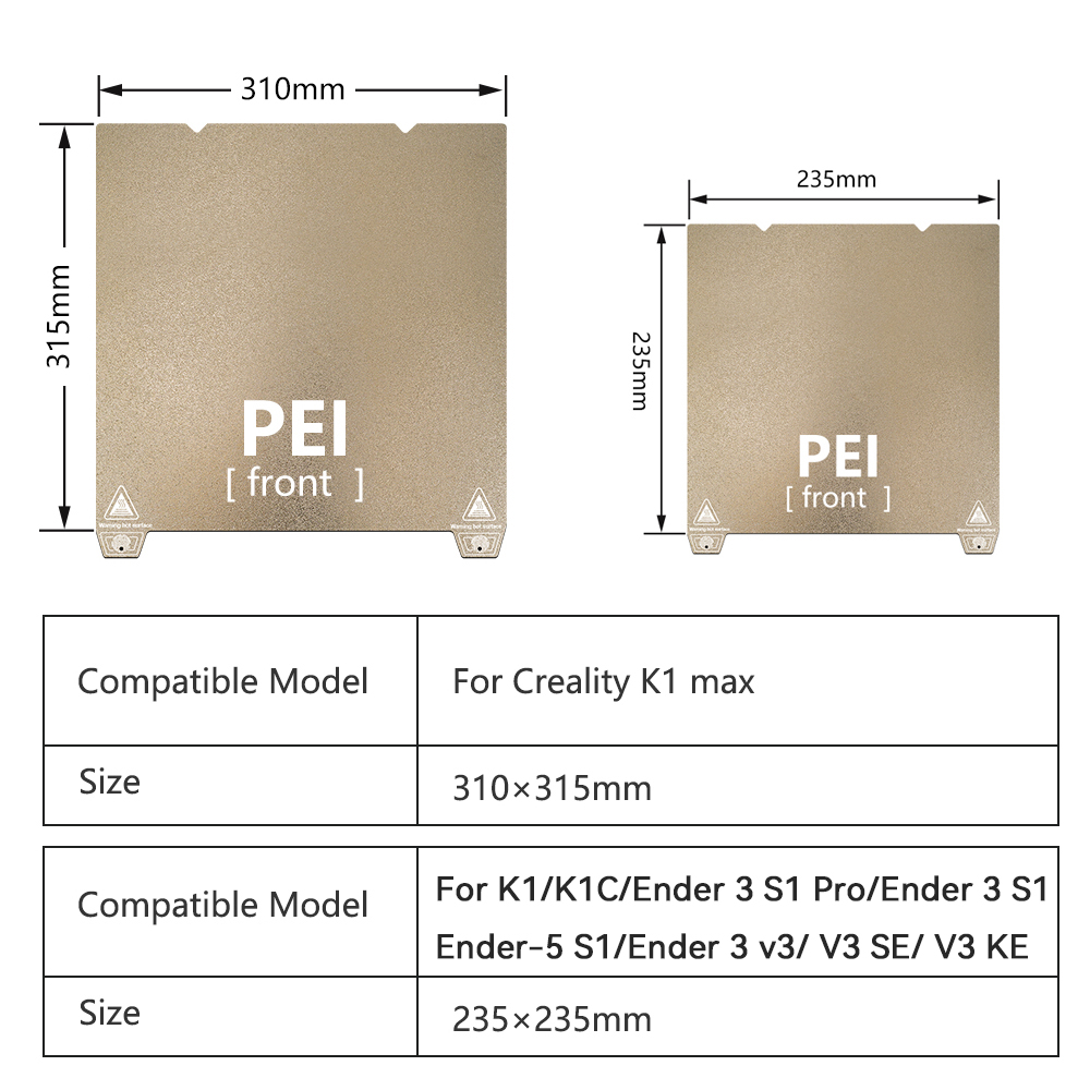 K1 Max Build Plate For Crealit – Pei Sheet recenzja i cena