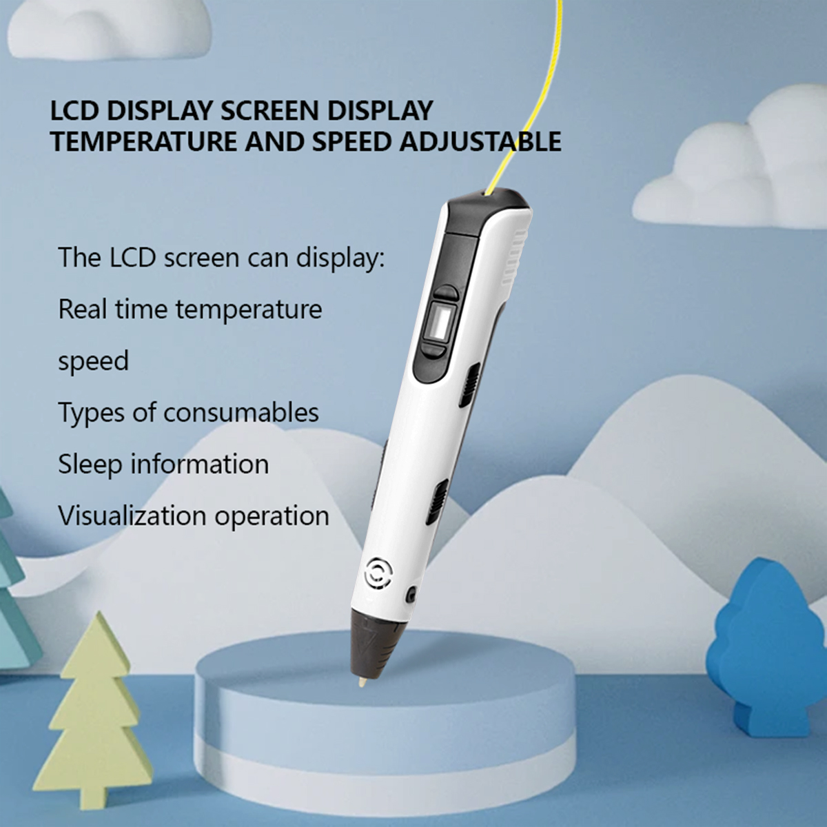 Ulepszony długopis do druku 3D – 3D Printing Pen For Kids recenzja i cena