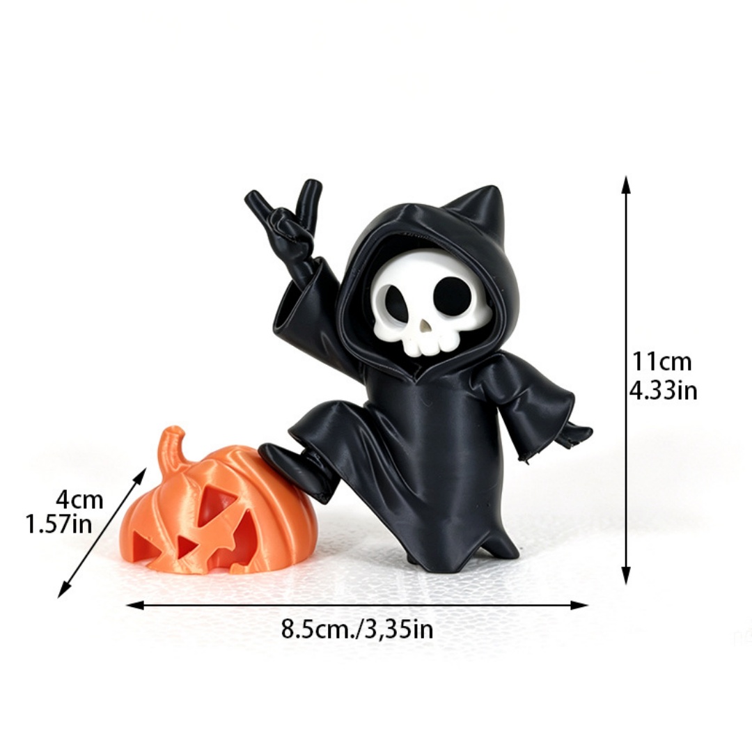 Figurka Halloweenowa z kocimi  – 3D Printing Ghosting recenzja i cena