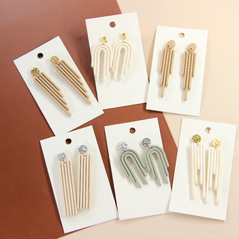 4 szt. Geometryczne wykrojniki – 3D Printing Earrings recenzja i cena