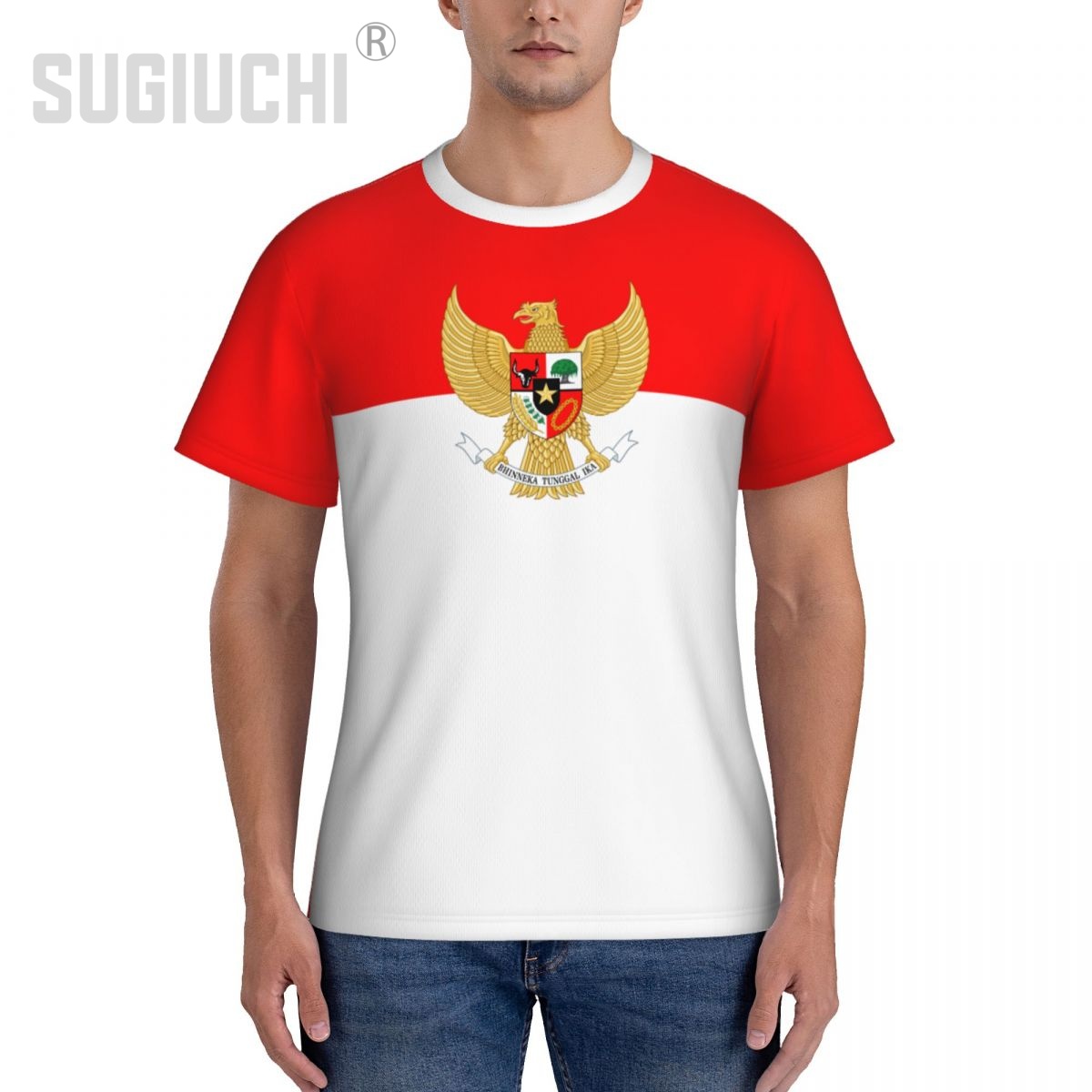 Obcisła koszulka sportowa Flag – 3D Printing Indonesia recenzja i cena