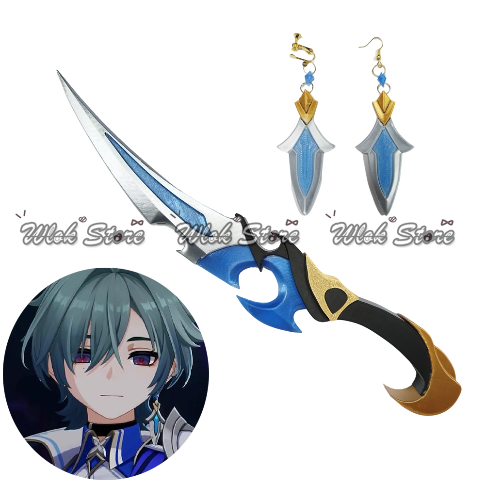 Genshin Impact Lohen Cosplay R – 3D Printing Earrings recenzja i cena