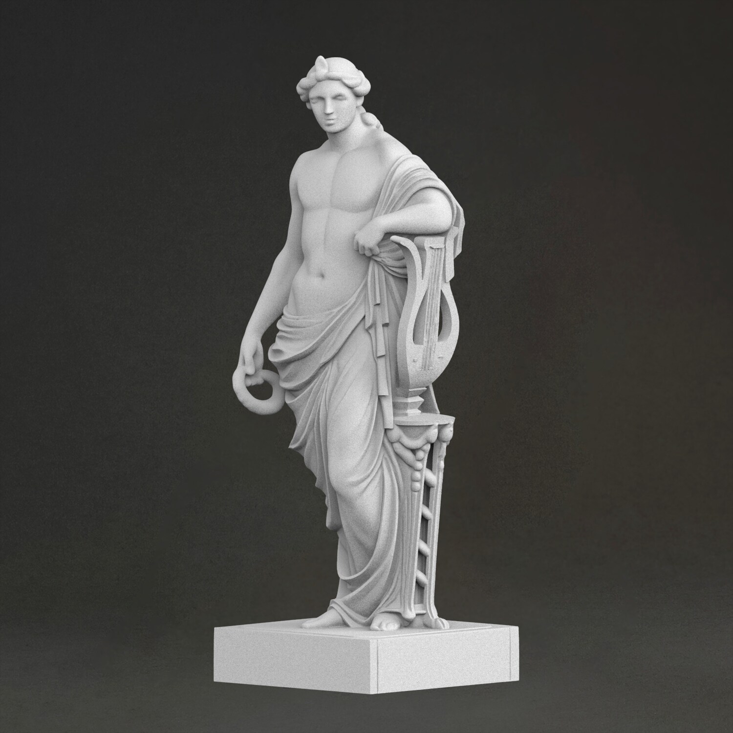 Rzeźba „Apollo, bóg słońca”, w – 3D Printing Material recenzja i cena