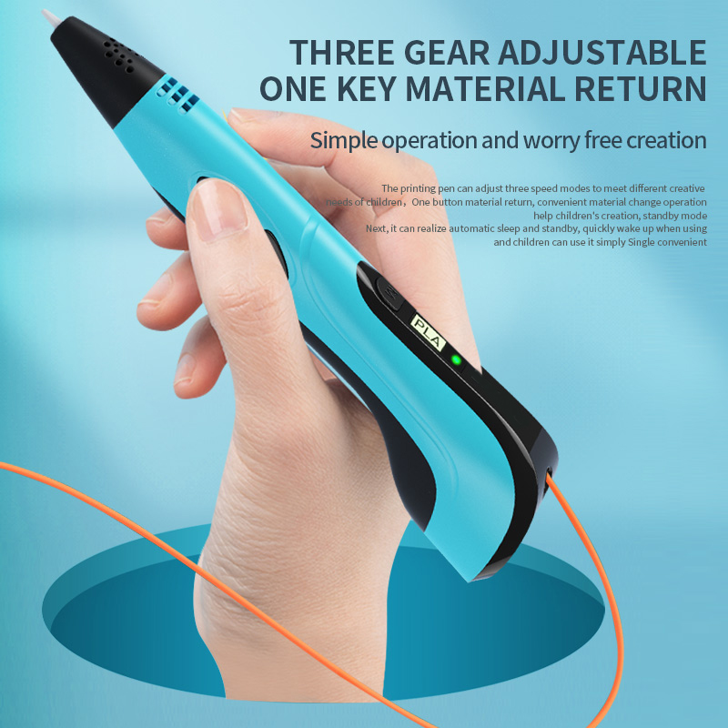 Nowy długopis do druku 3D dla  – 3D Printing Pen For Kids recenzja i cena