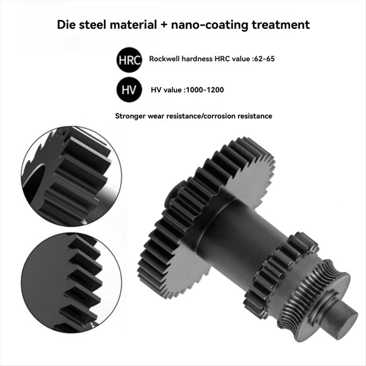 Zestaw zębatek ekstrudera A99X – 3D Printing Steel recenzja i cena