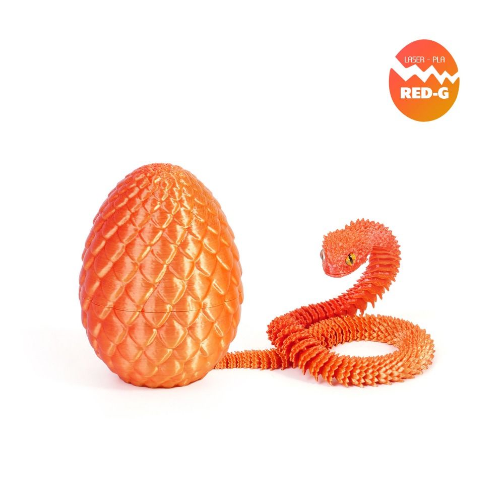 Kreatywny, drukowany w 3D wąż, – 3D Printing Egg recenzja i cena
