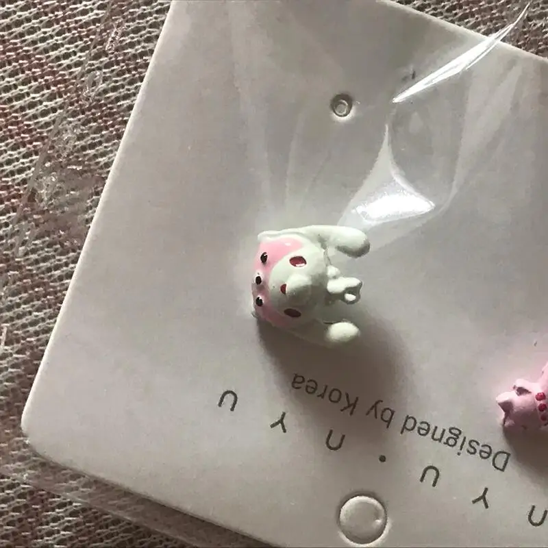 Kolczyki wkrętki Gloomy Bear – – 3D Printing Earrings recenzja i cena